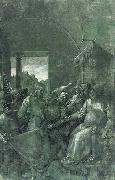 Green Passion: Christ before Caiaphas Albrecht Durer